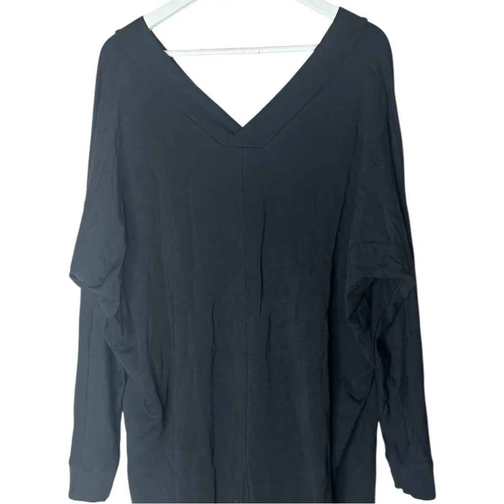 Hatch Visitor Maternity Midi Dress Black One Size Size undefined - Image 8