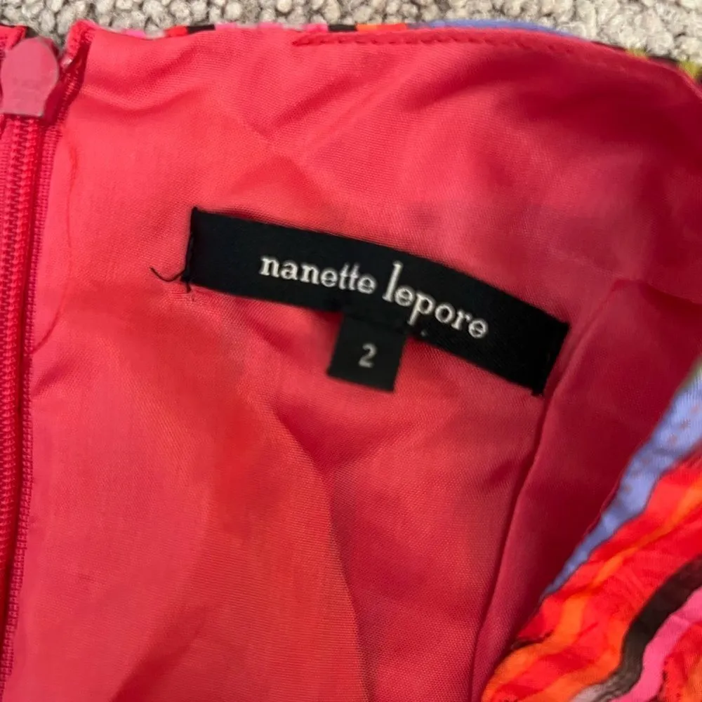 Nanette Lepore Silk Dress2 - Image 4