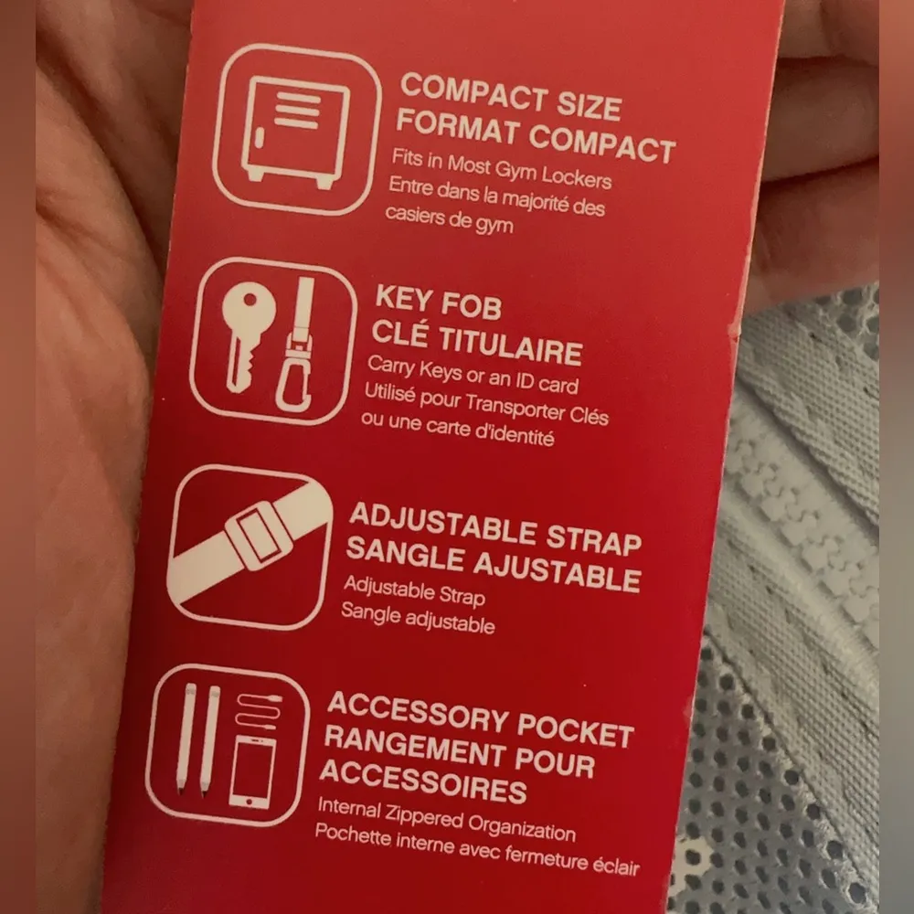 Reebok evie mini backpack 8L 11.25*8.25*4.5 inches - Image 8