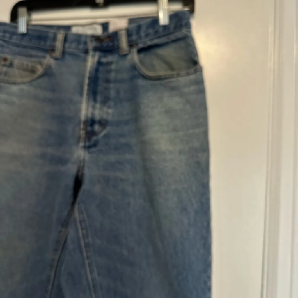 Vintage 80's 31x30 Justin Lee Ltd Stone Washed Relaxed Fit Cotton Mom Jeans. - Image 14