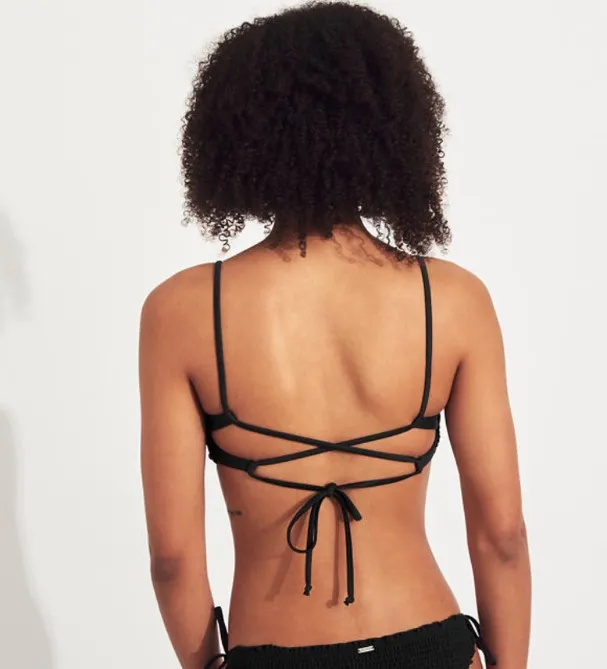Hollister Black Bikini Top - Image 3