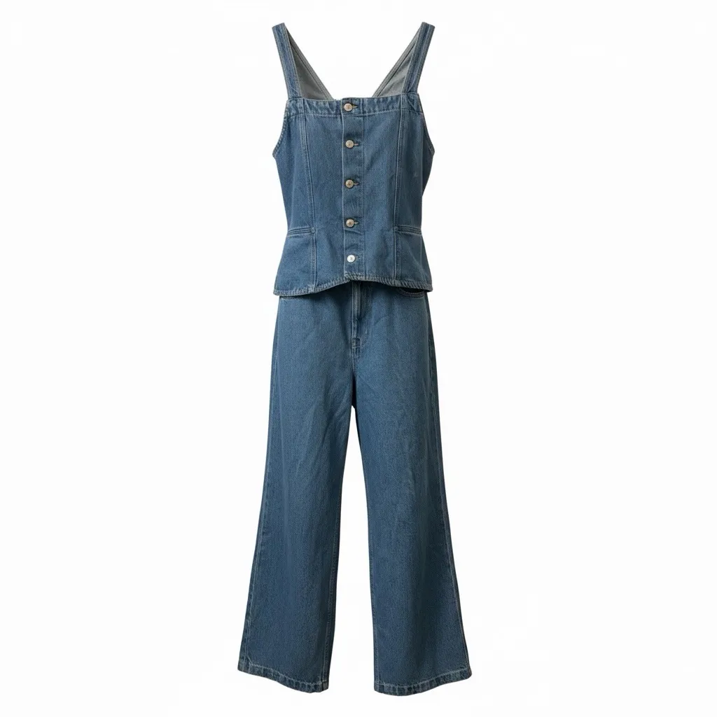 We The Free Hazel Jumpsuit NWOT Sz M – Retro-Silhouette Romper - MSRP $148 - Image 4