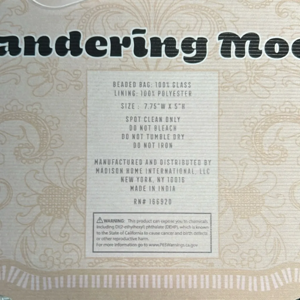 Wandering Moon | “Spritz Please” 🍹Beaded Bag Orange - Image 6