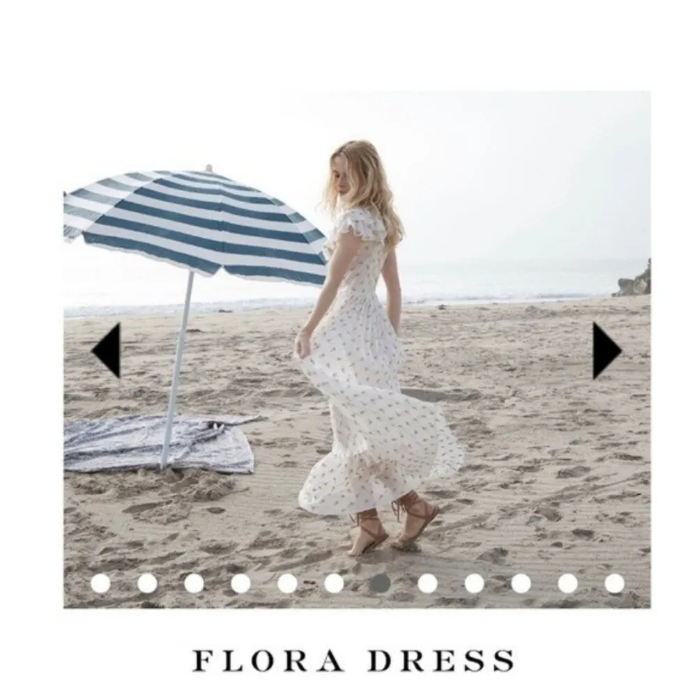 💕DOEN💕 Flora Dress ~ Salt Small White - Image 2
