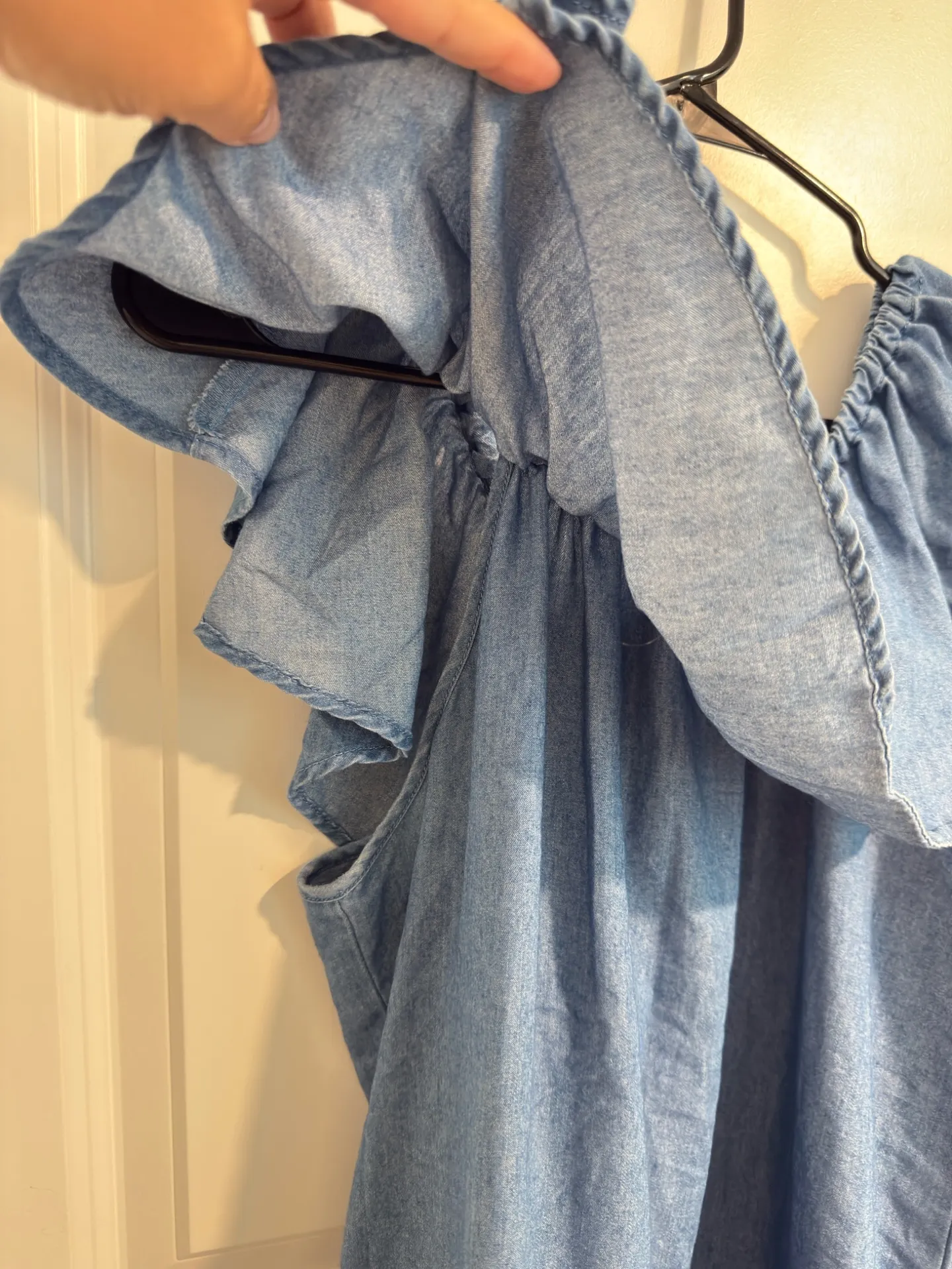 Cotton Express Denim Dress - Image 2