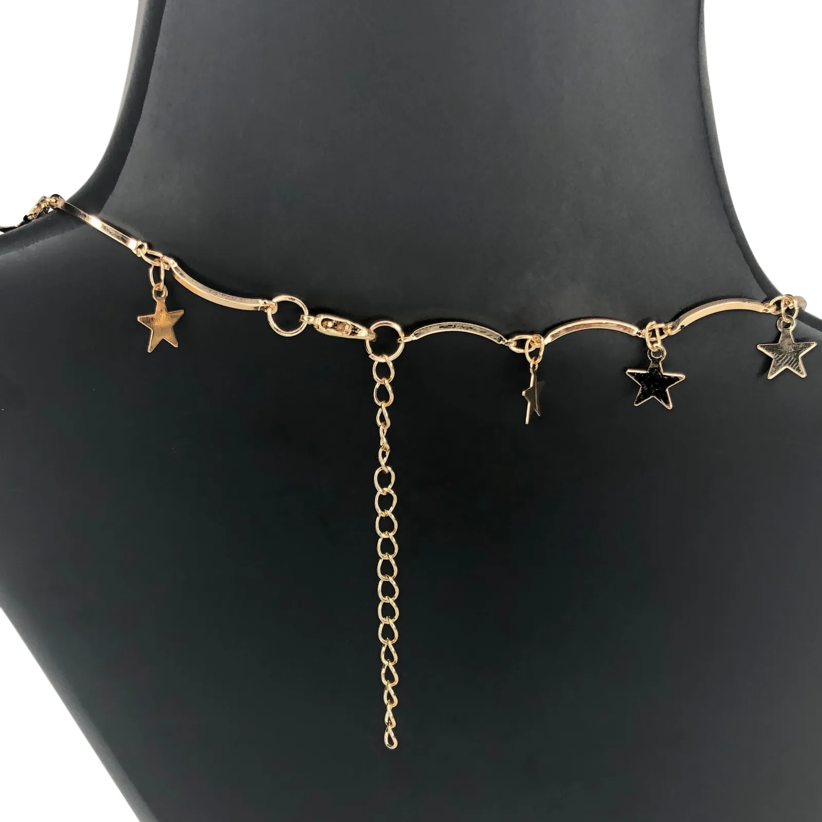 Gold Star Shower Necklace - Image 4