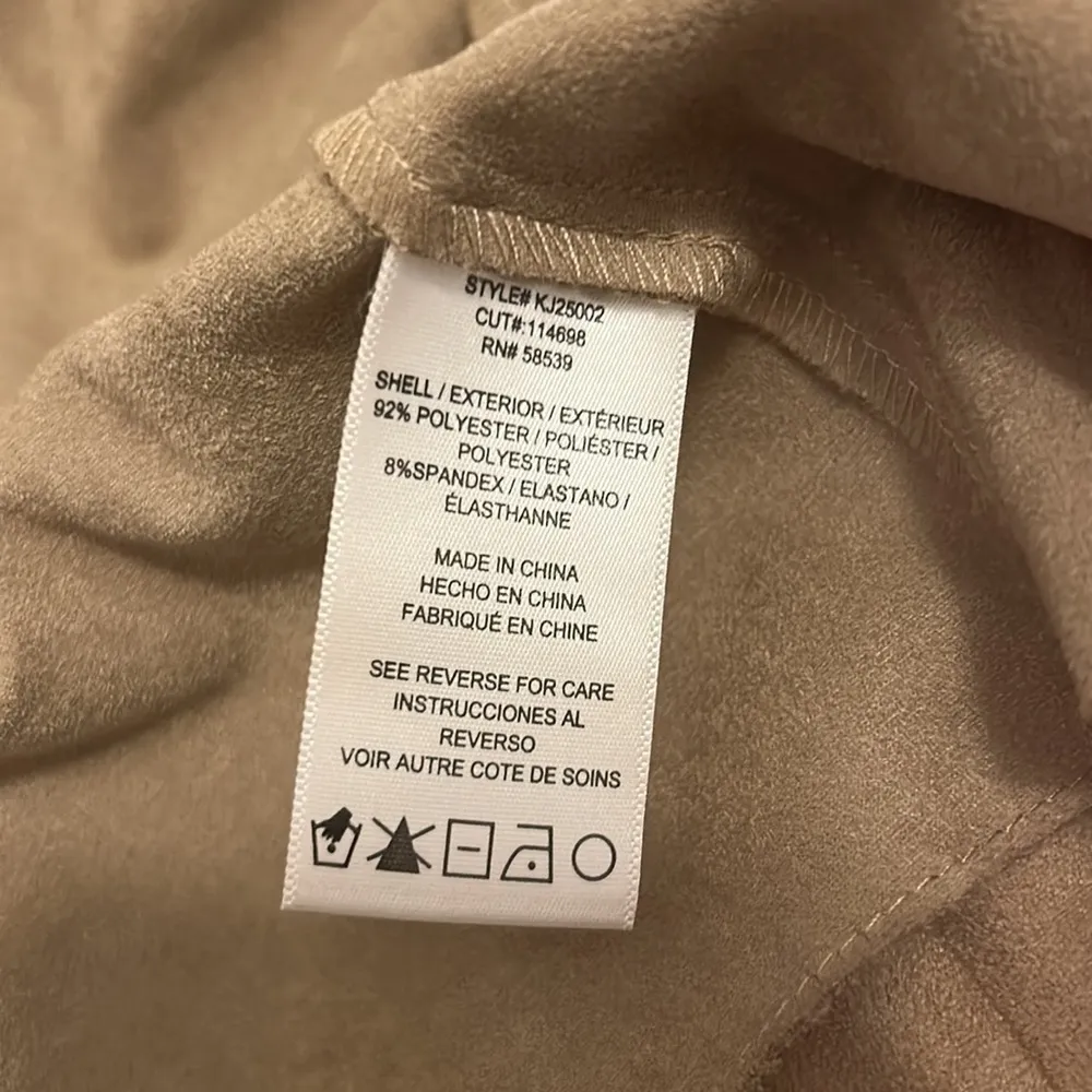 Kut From The Kloth Tayanita Faux Suede Floral Jacket - Image 8