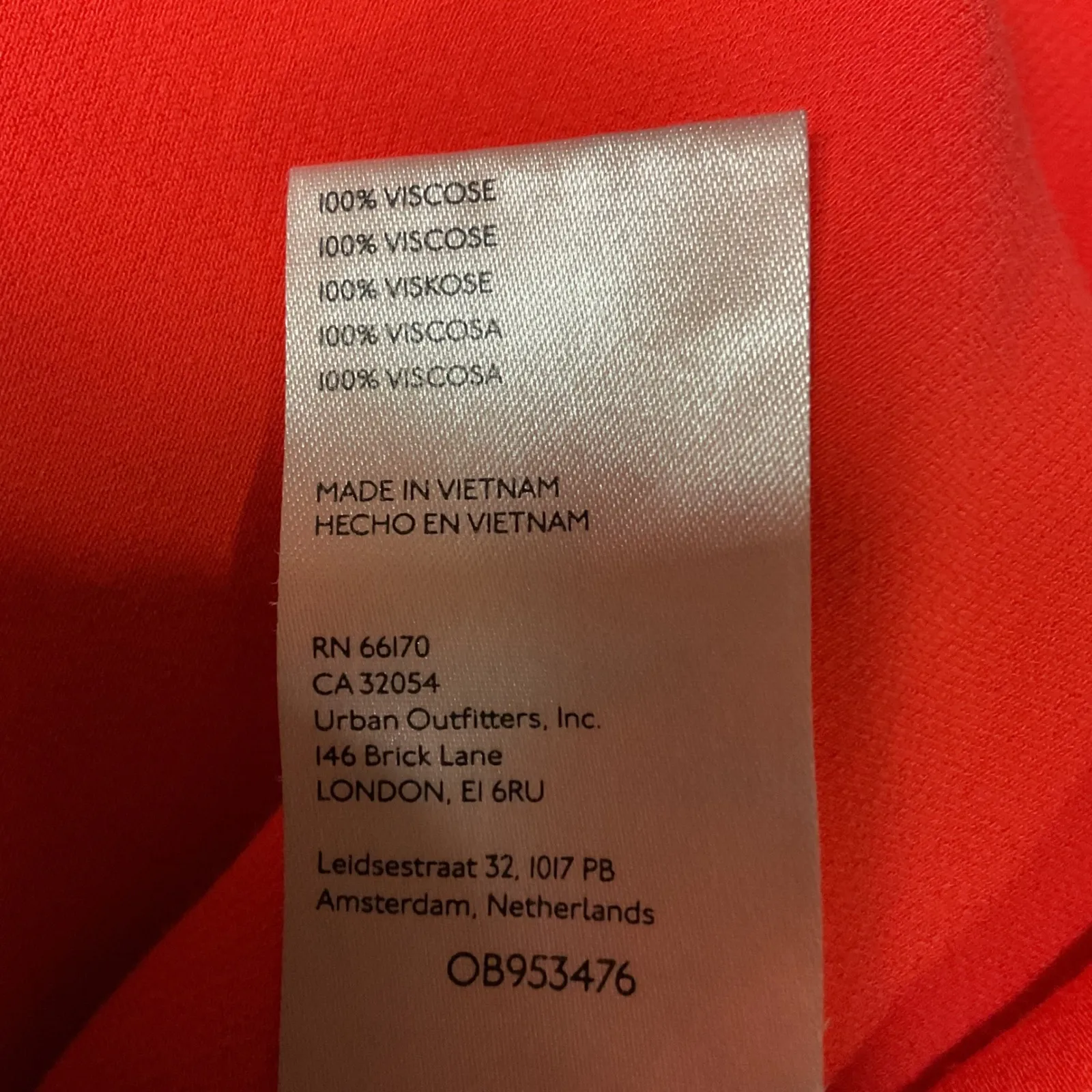 Anthropologie The Elyse Slip Dress Satin Cowl‎ Neck Maxi Orange Plus Size XXL - Image 11