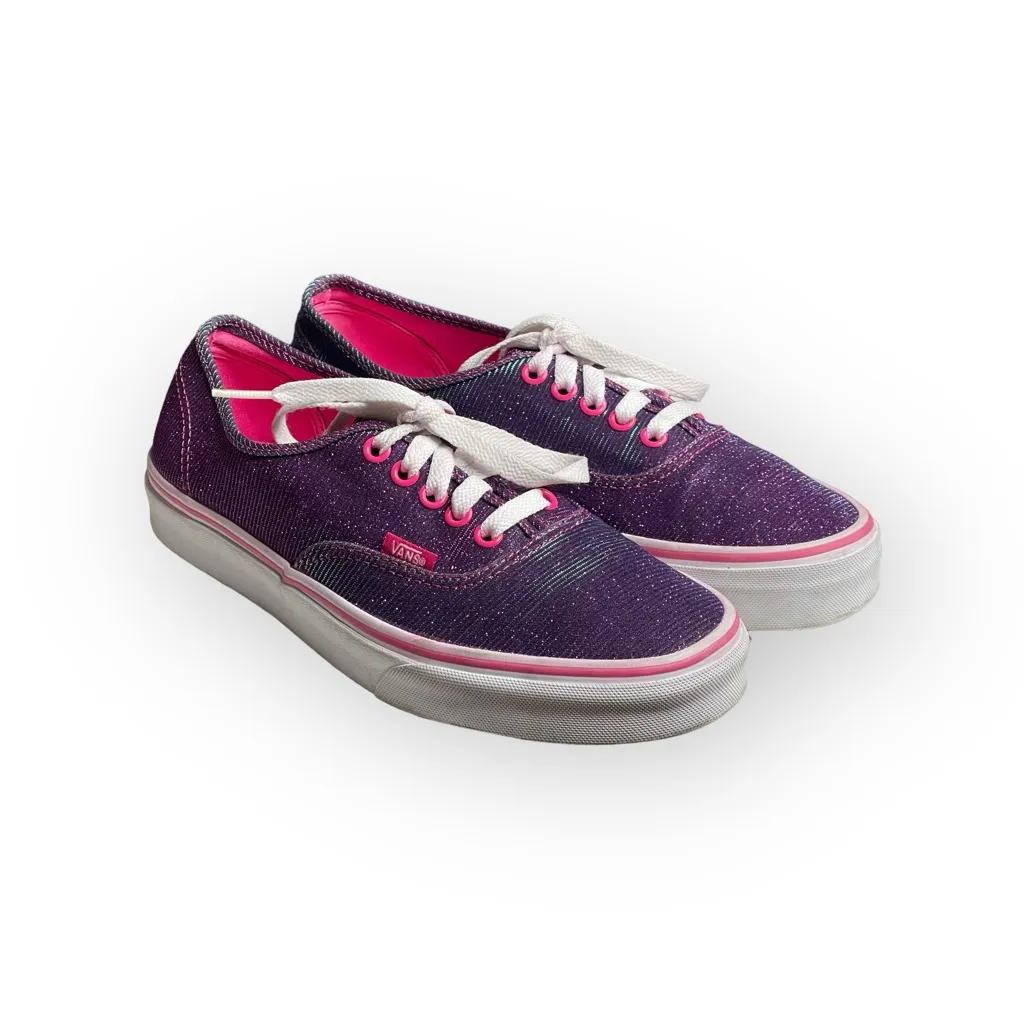 Vans® ✌︎︎ OG Authentic Lace Up Skate Shoes Sneakers ✌︎︎ Shimmer Magenta ✌︎︎ 9 - Image 10
