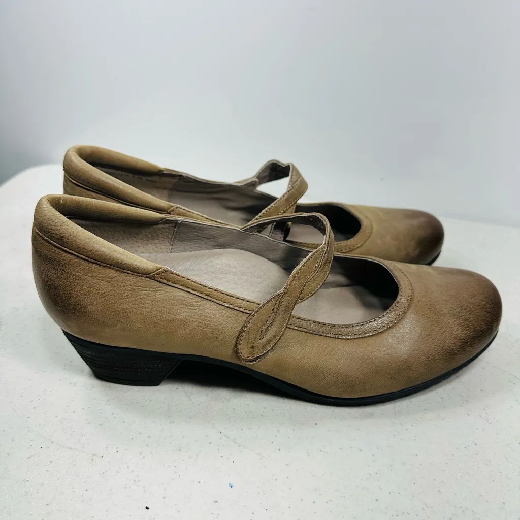 ABEO Biosystem Marisol Women’s Mary Jane Heels Shoes Size 9,5N Brown - Image 2
