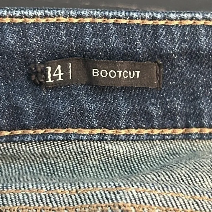 Talbots Bootcut Jeans Blue 14 - Image 6