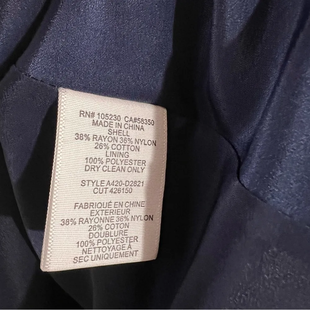 Joie Adisa Navy Lace Overlay Dress Size 10 - Image 12