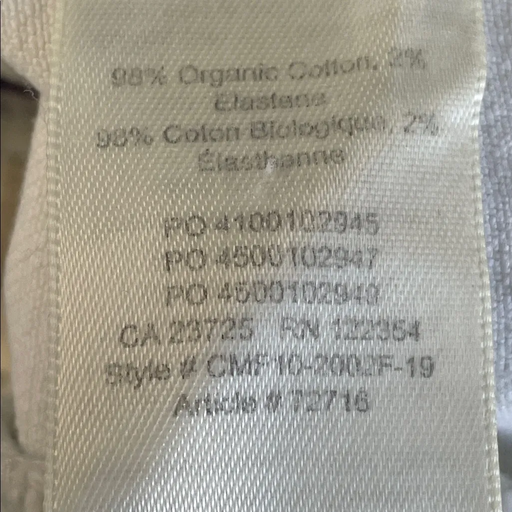 Denim Forum The Brigitte Bustier Denim Crop Top Blue Size M - Image 6