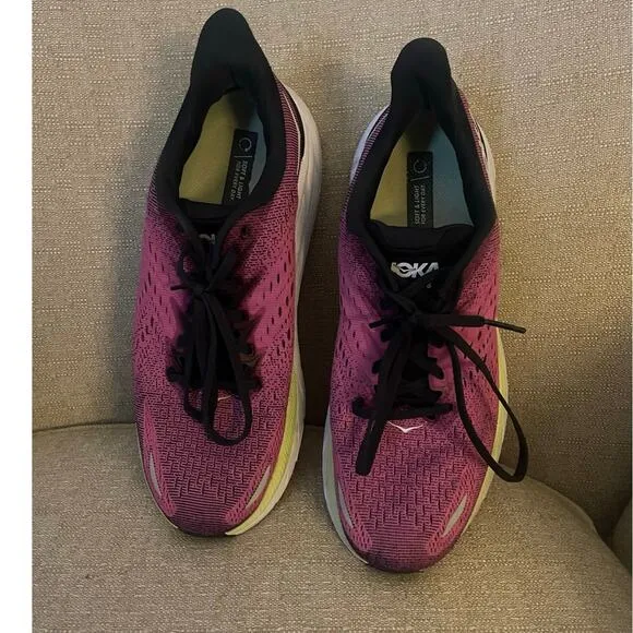 Hoka Clifton 8 Women's Running Shoes Size Sneakers Pink, S84 - Image 2