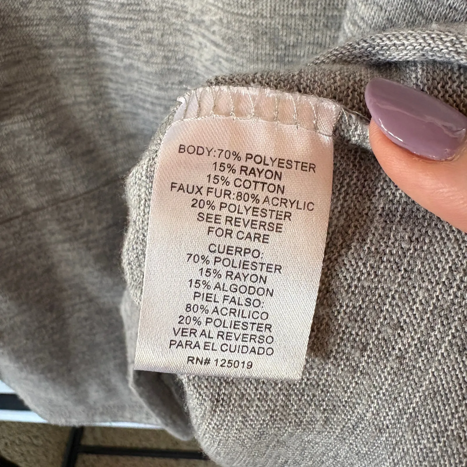 Y2K Scene Faux Fur Hood Sleeveless Top 2011 Gyaru Poncho Rave Alt Medium - Image 8