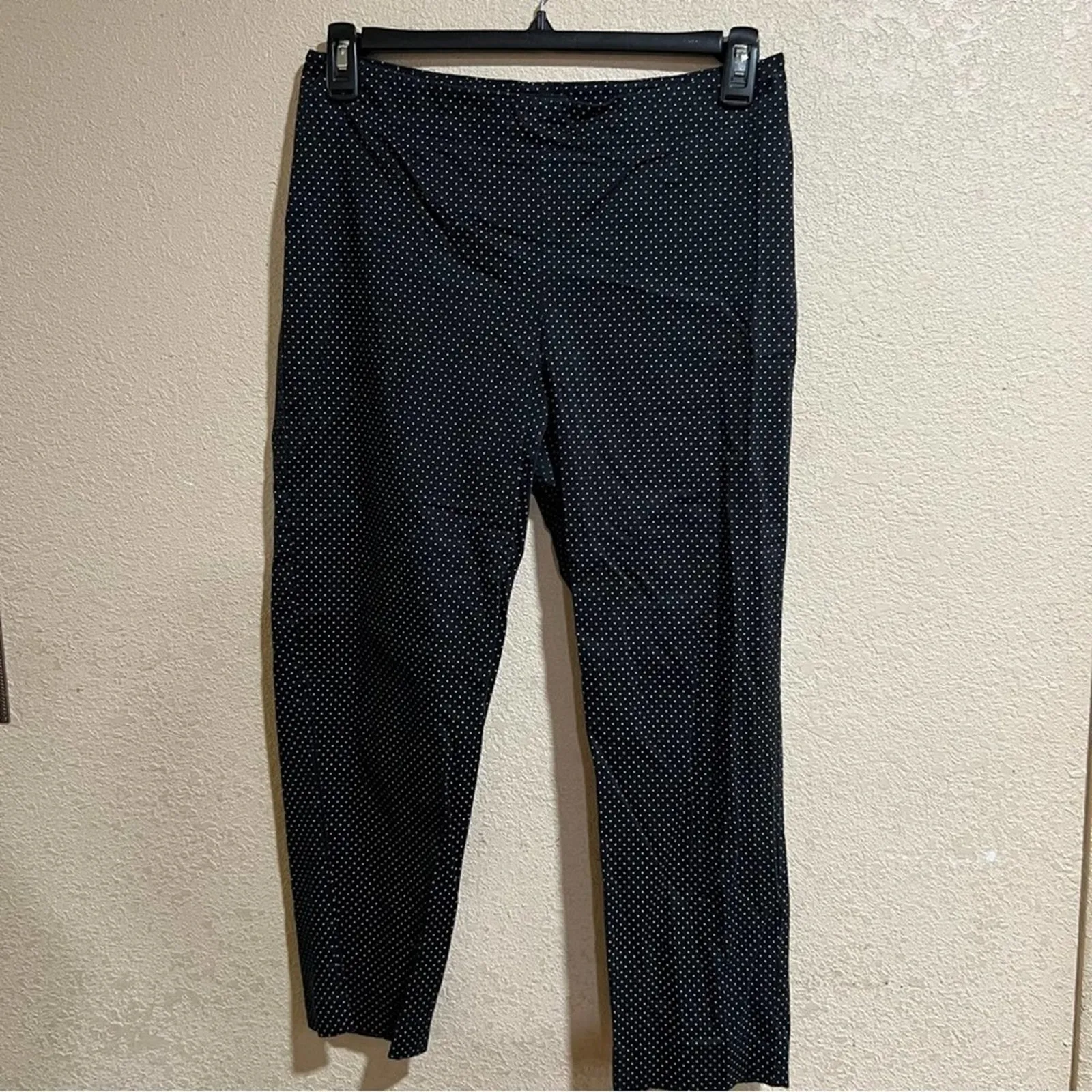 Talbots curvy black polka dot pants - Image 6