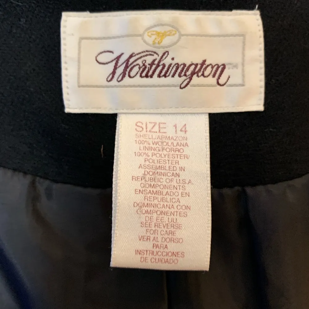 Vintage Worthington Ladies Wool Blazer / Jacket - Image 5