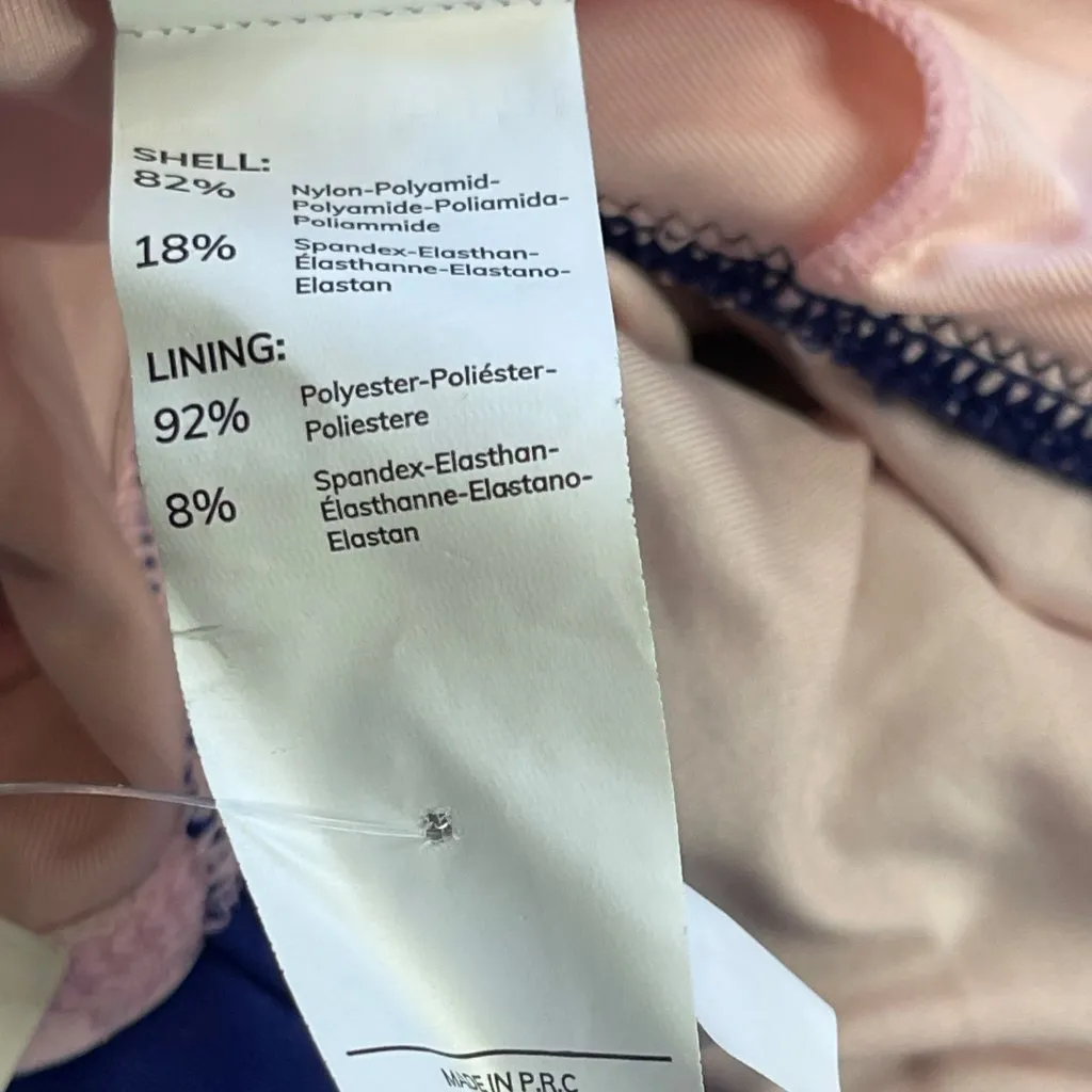 Cupshe Two Tone Cutout‎ One Piece Swimsuit Women's  XL Tummy Control Twisted NEW - Image 8