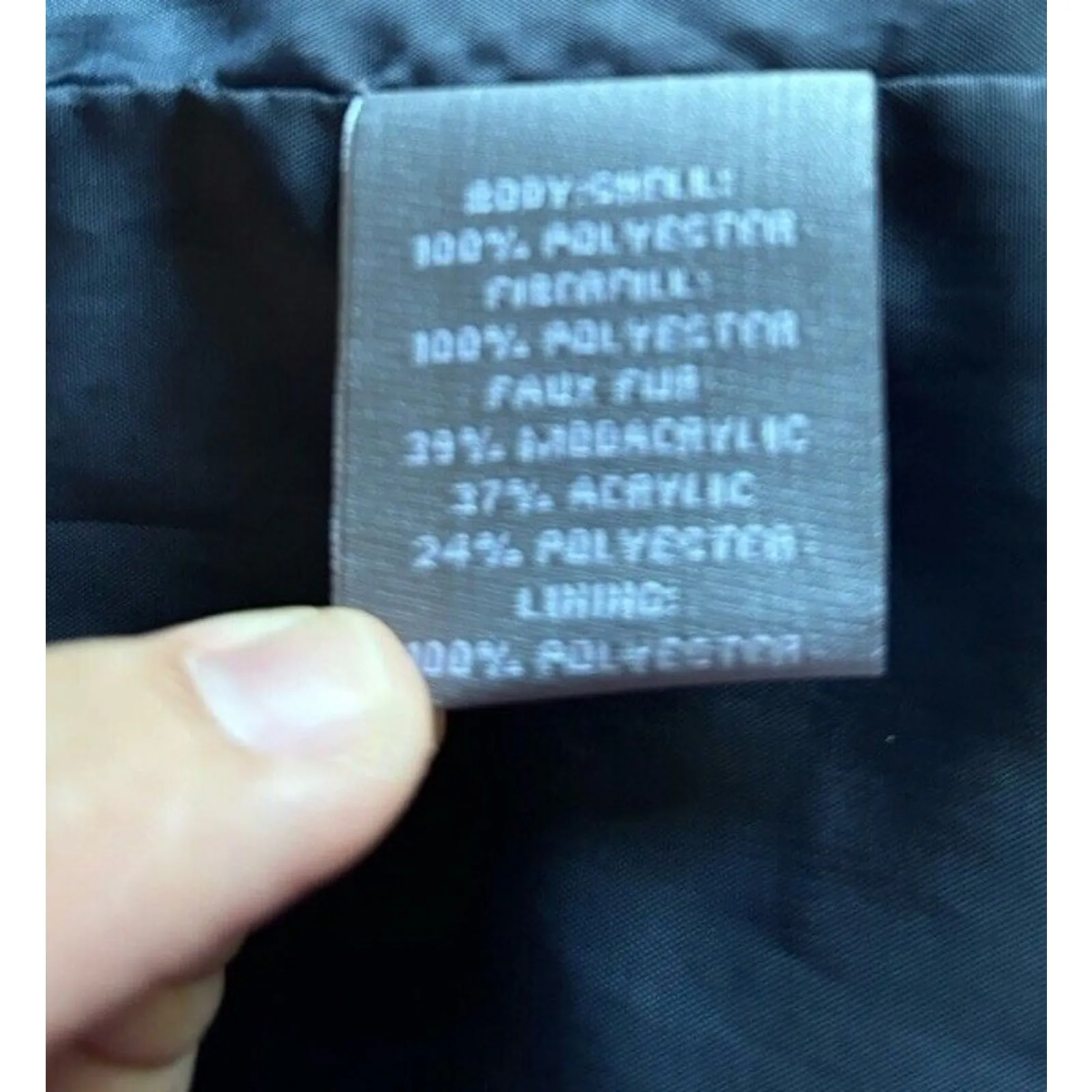 Bagatelle Vest Navy Quilted Size Small Toggles Zip Snap Button Cabin Lodge Fall - Image 8