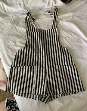Princess Polly Striped Overalls - Image 2
