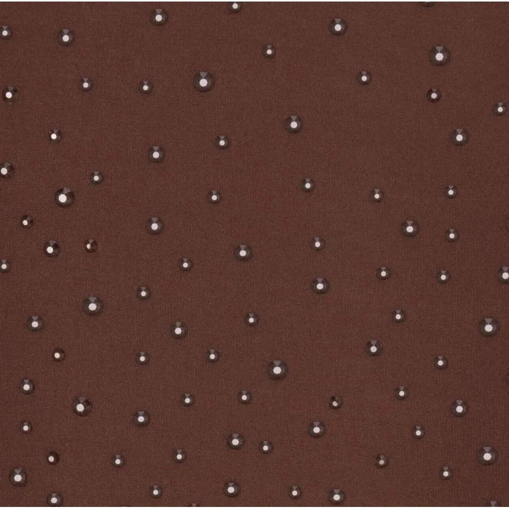 Skims x Swarovski Crystal Jelly Sheer‎ Tube Skirt In Cocoa Brown NWOT Sz S - Image 7