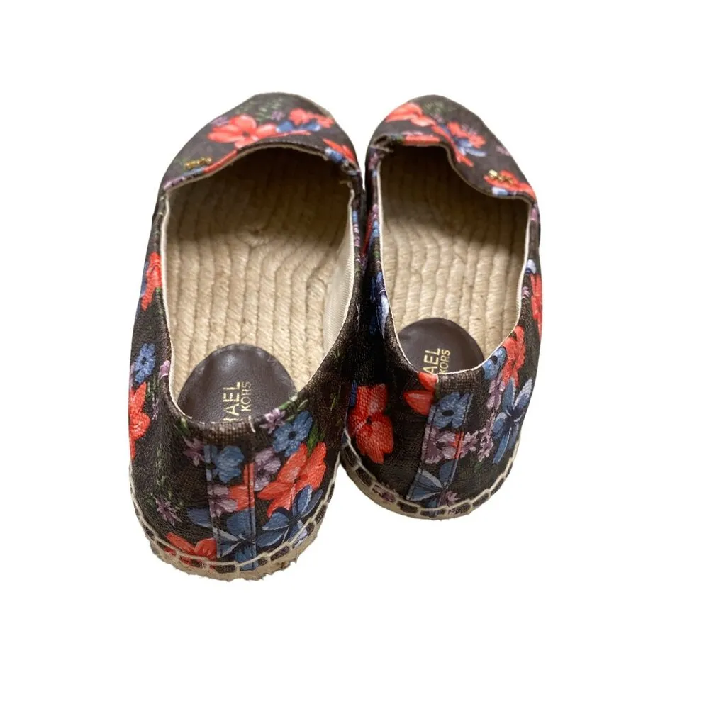 Michael Kors women’s floral shoe flats size 6.5M SKU 1297 - Image 3