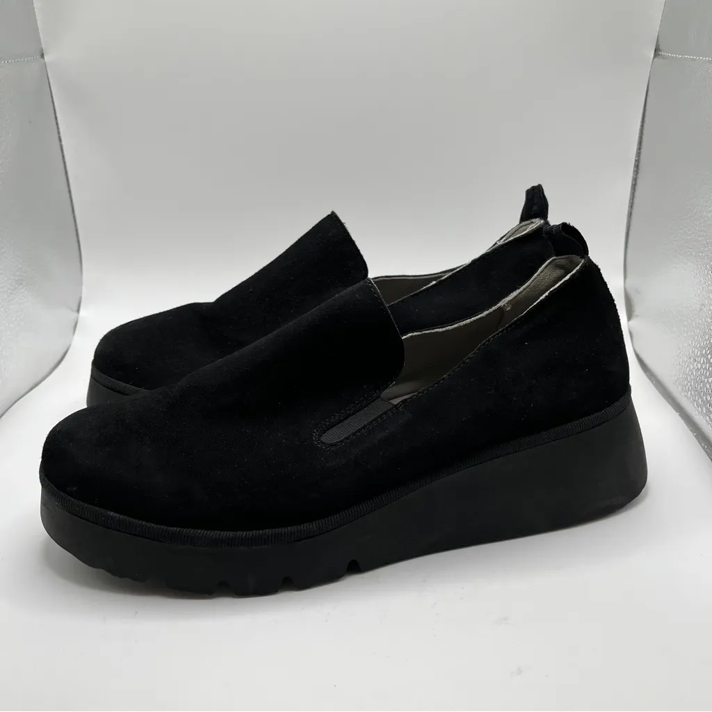 NWOB FLY LONDON WOMEN'S PECE406FLY SLIP-ON WEDGE HEEL SHOES, SIZE EU 39 US 8.5 - Image 2