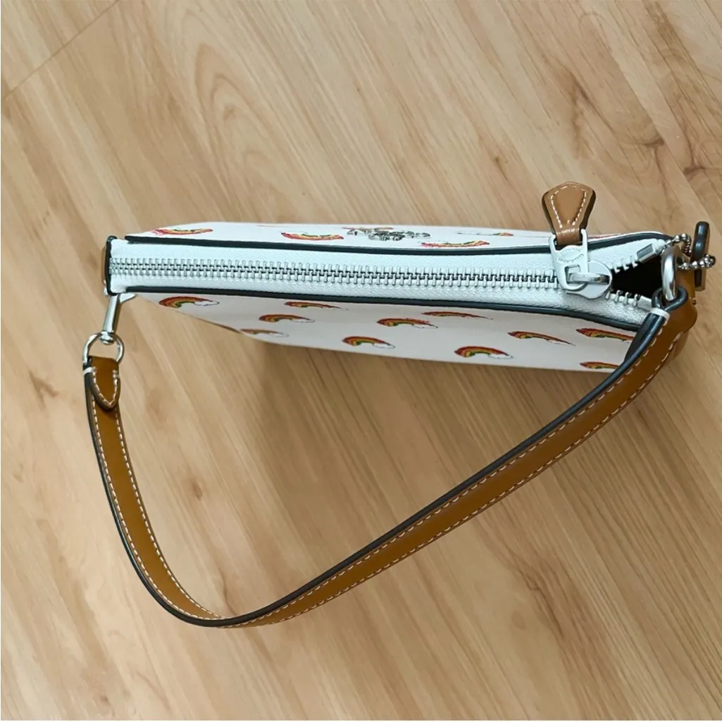 Coach  Nolita 19 With Rainbow Print # CJ657 - Image 7