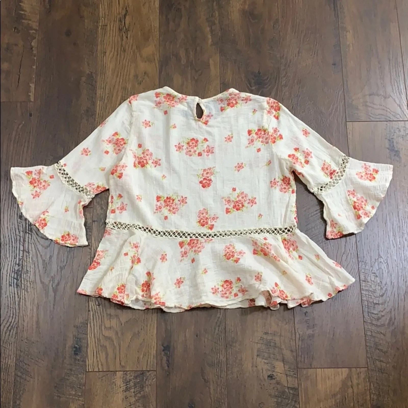 Denim&Supply Ralph Lauren floral bell sleeve top - Image 5