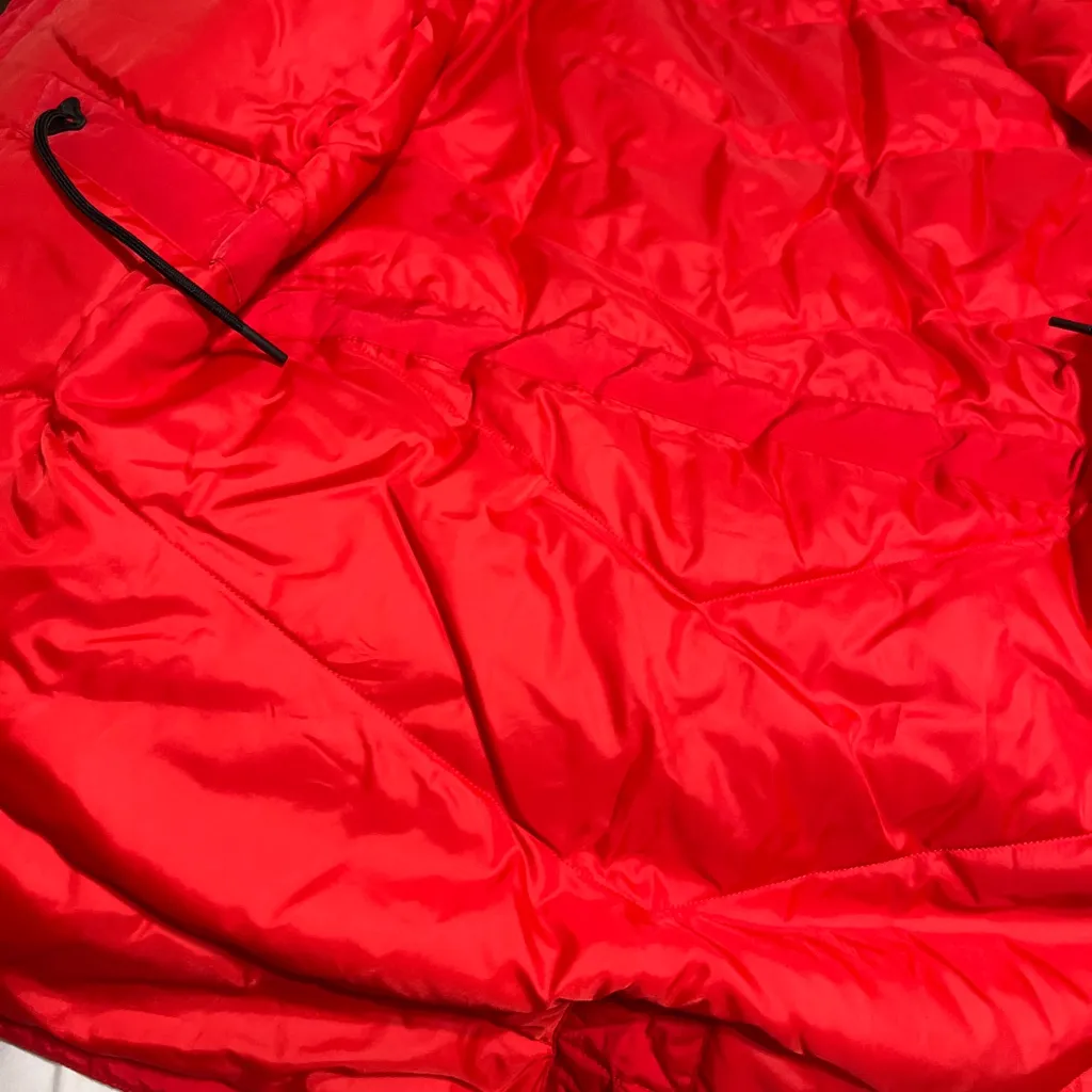 Nike  Bright Red Windbreaker - Image 4