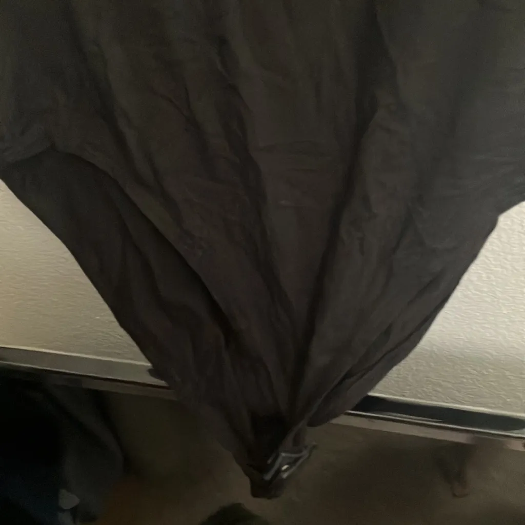 FINAL MARKDOWN Gaze hook and loop crotch body suit large Black - Image 2