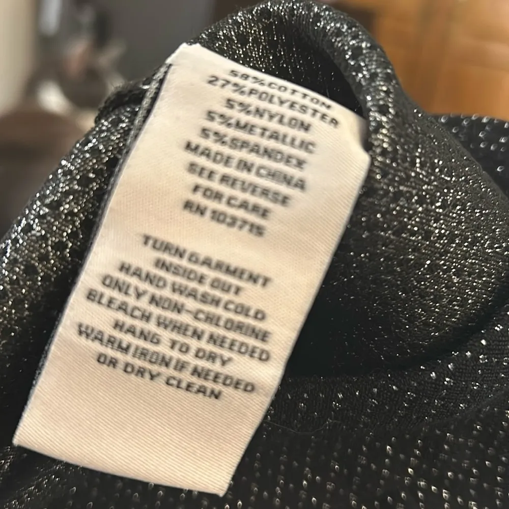 Nanette Lepore Women's Houndstooth Metallic Shimmer Stretch Pants. Medium - Image 10