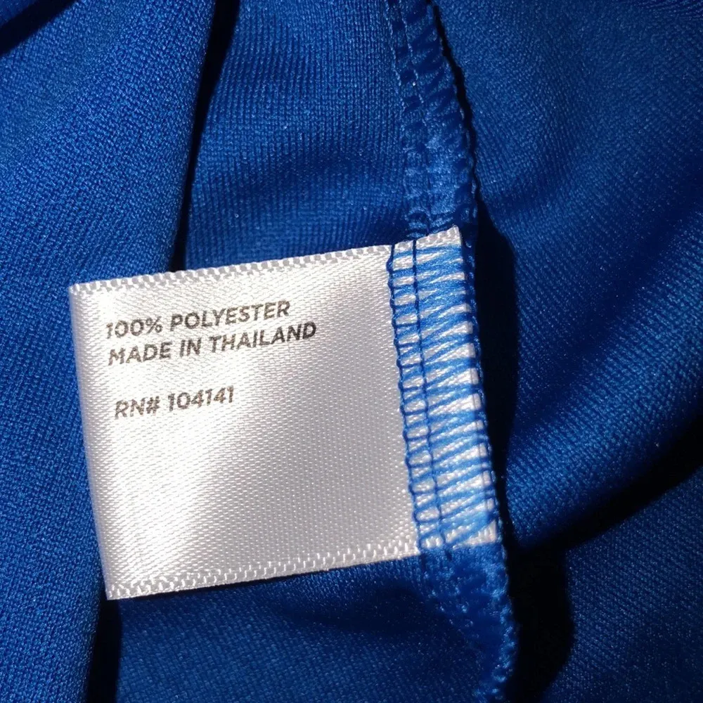 Lady Hagan size xsmall royal blue tennis shirt - Image 4