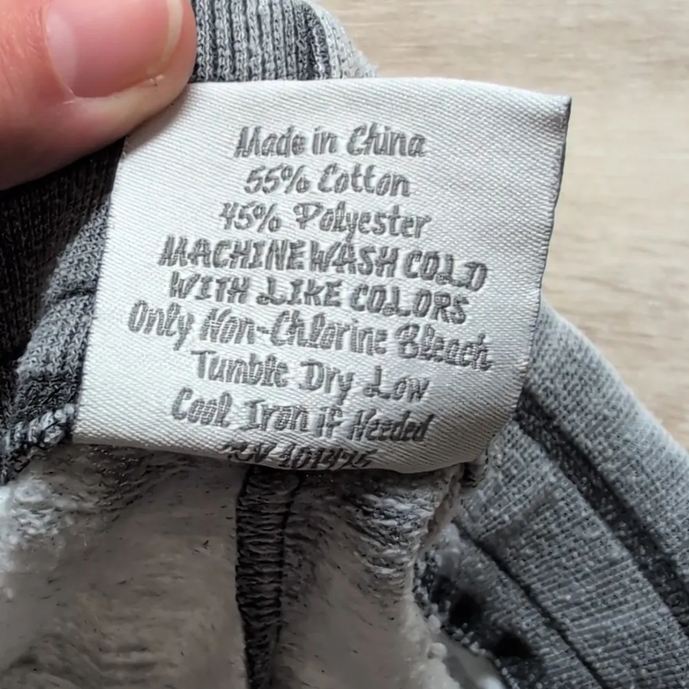 Vanity Zen By J America Sled Diva French Terry Sweatpants Gray Size L - Image 8