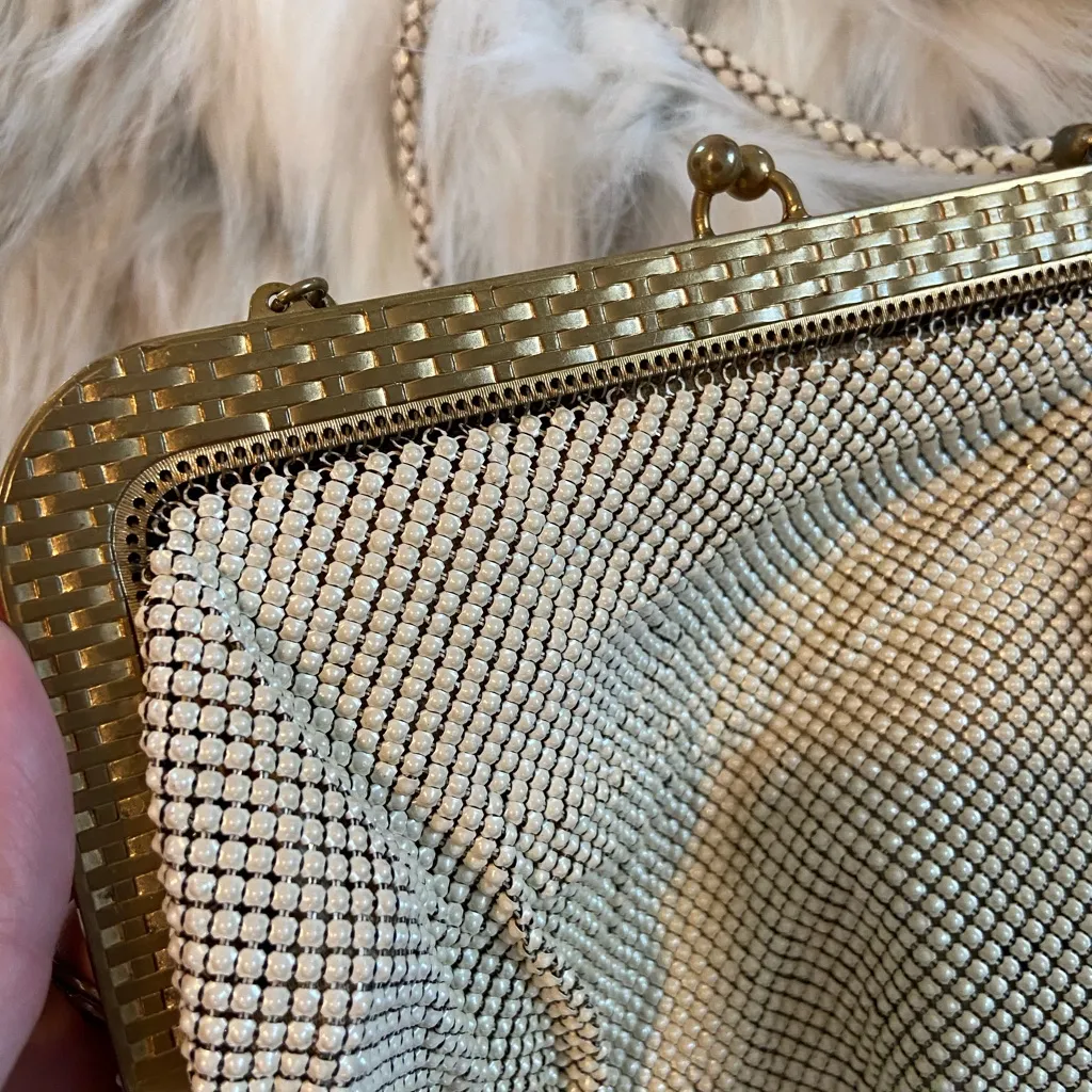Vintage Mesh Whiting‎ & Davis Purse - Image 4