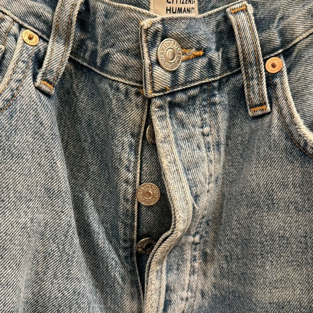 Citizens of Humanity Denim Cut-Off Shorts - Image 5