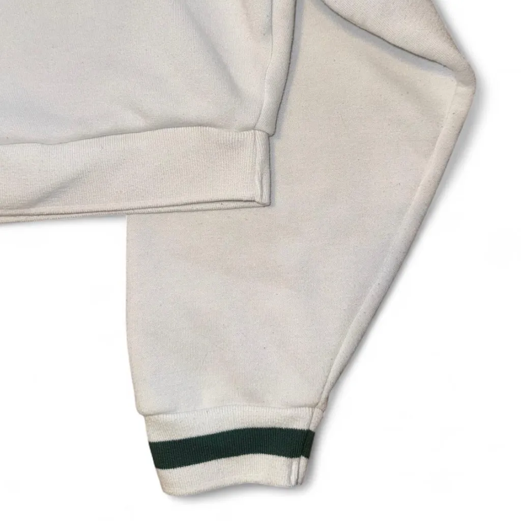 Angel Kiss White Cropped 1997 California Sweatshirt XL - Image 3