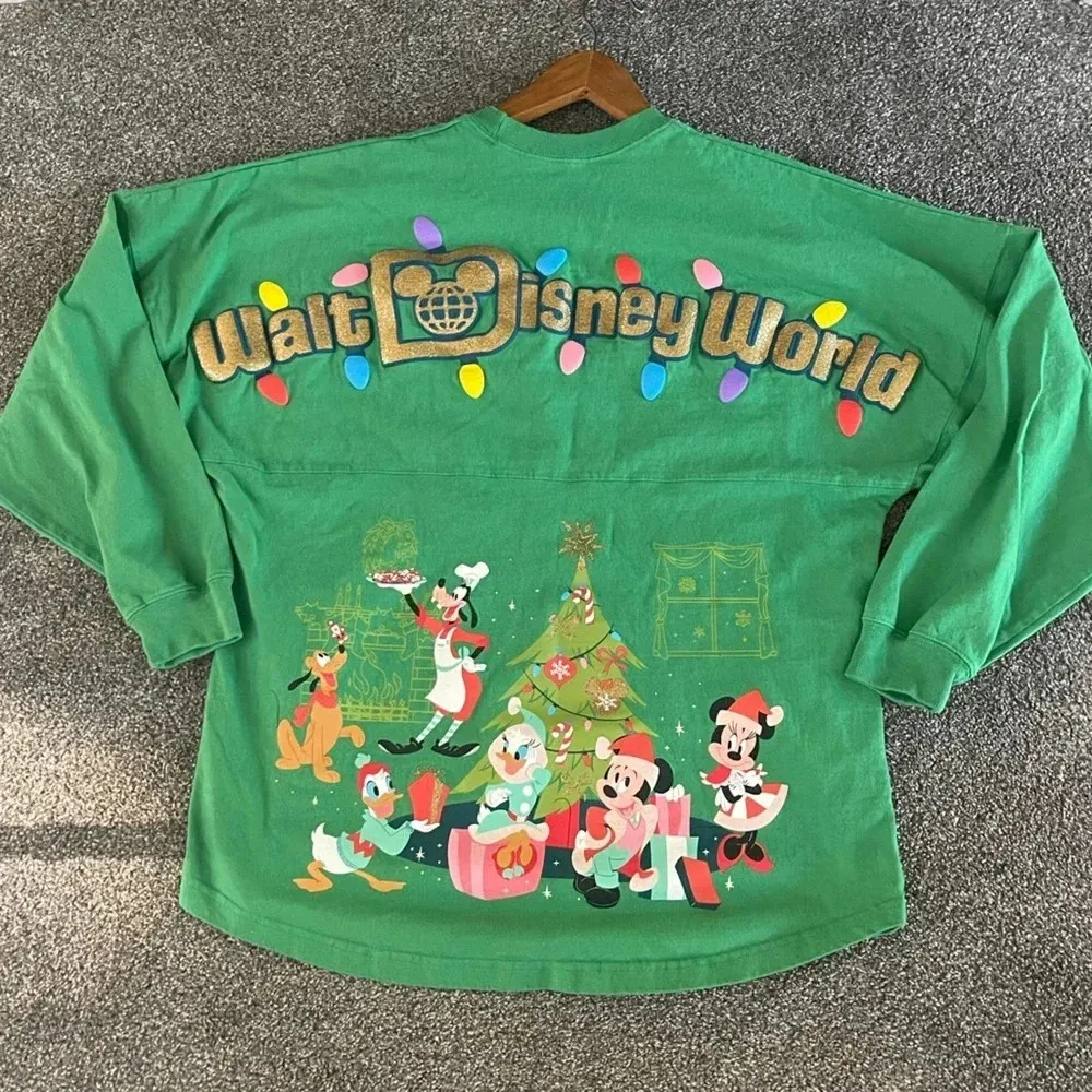 Adult unisex Disney Parks 2023 Christmas Holiday merchandise long sleeve M - Image 3