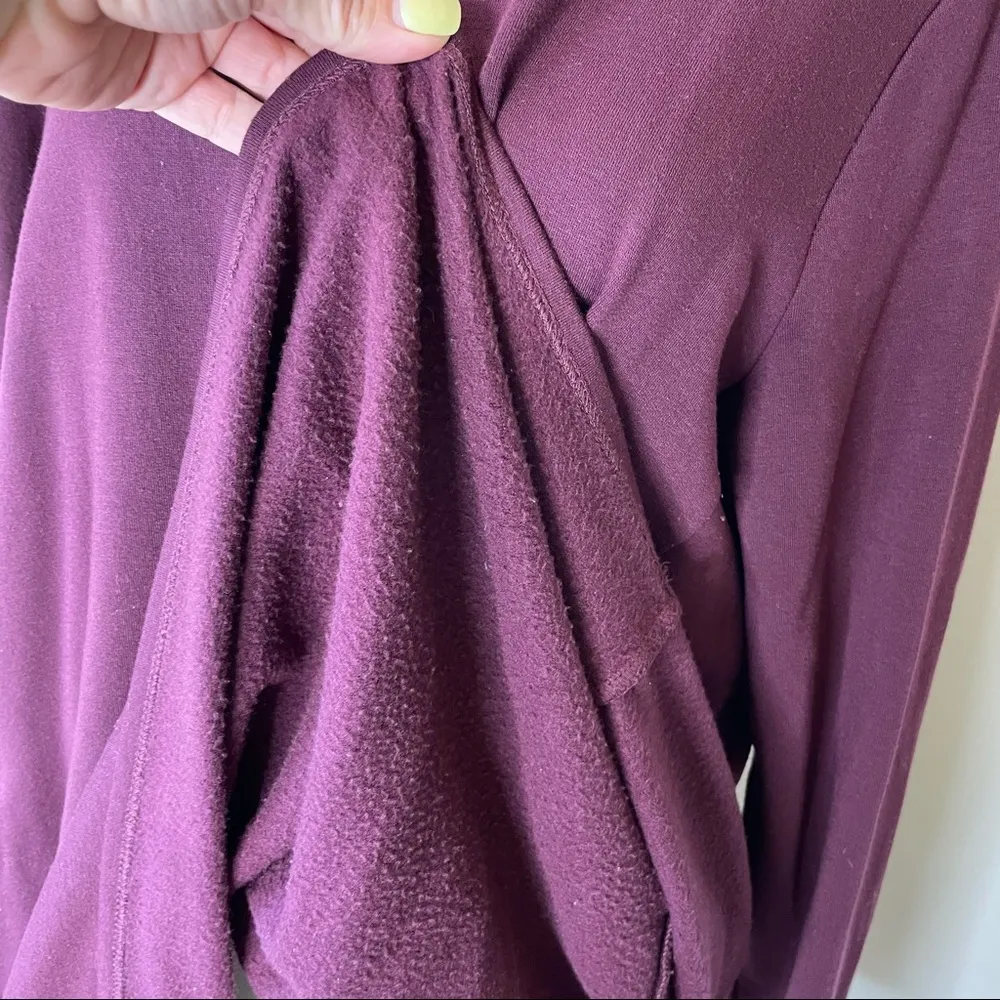 Pure Jill Tranquility Fleece Lined Dress Red Size L - Image 5