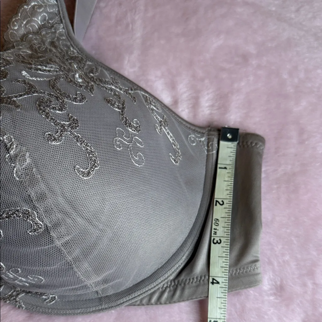 Playtex Silver Embroidered Bra - Image 6
