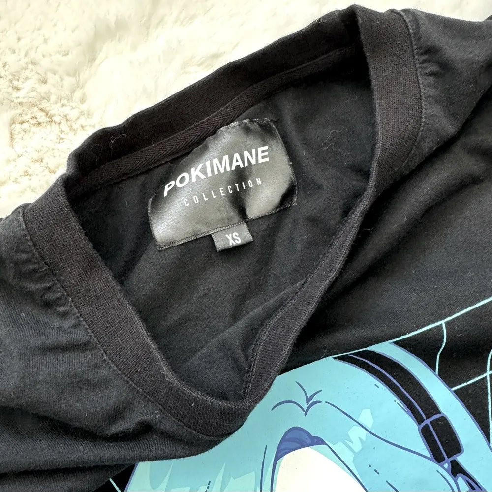 Pokimane Anime Japanese Cyberpunk T - Image 2