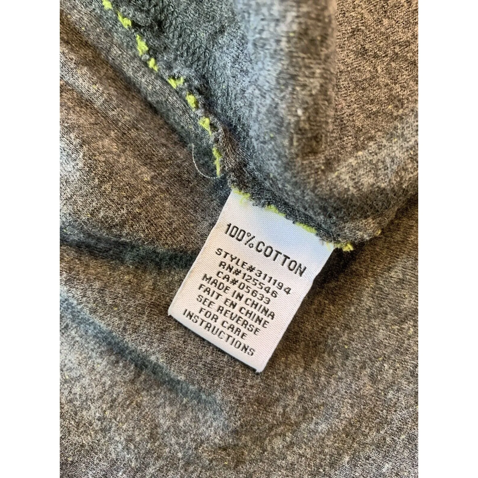 Habitat‎ Clothes to Live In Lagenlook Tunic Sweatshirt Small Green Cowl Neck - Image 5