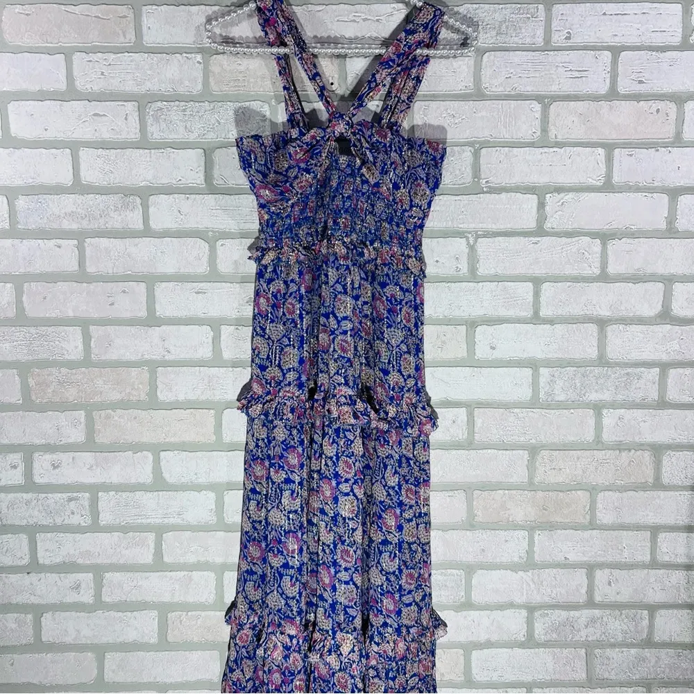 SAYLOR Kandacy Maxi Dress in Dahlia Floral Block Print Size XS - Image 2