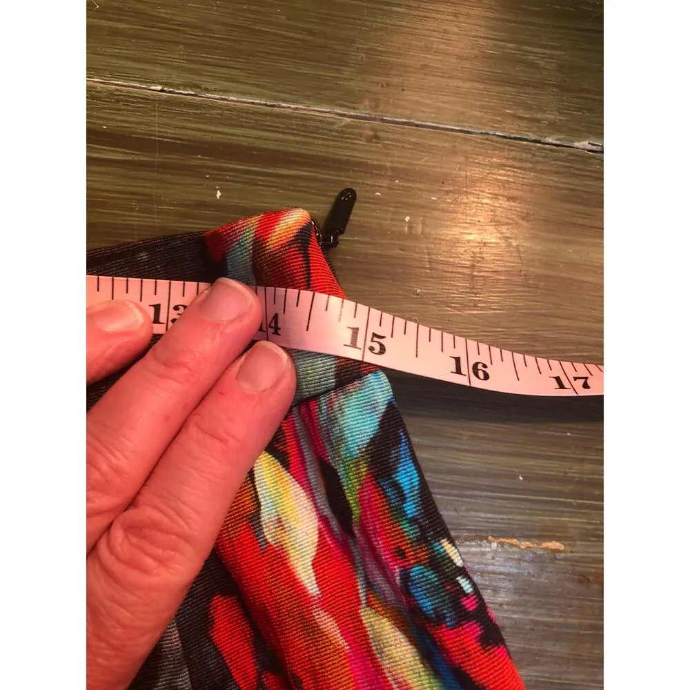 Trina Turk NWOT Women's Brown Floral Bright Blouson Skirt - Size 6 - Image 8