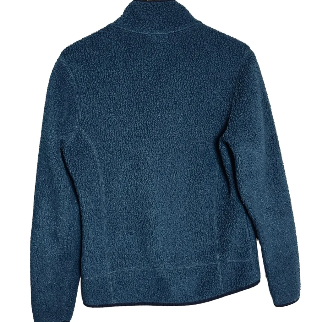 Patagonia 1/4 Zip Retro Pile Fleece Pullover Jacket Size Small - Image 7