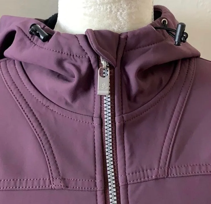 Prana Full Zip Hooded Jacket With Thumb holes  - Image 6