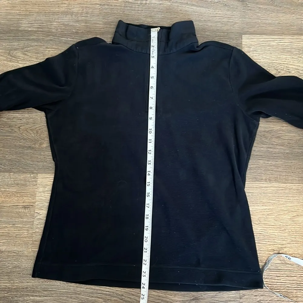 Bogner Women’s Black Long Sleeve 1/4 Zip Pullover Fleece Jacket Size M - Image 7