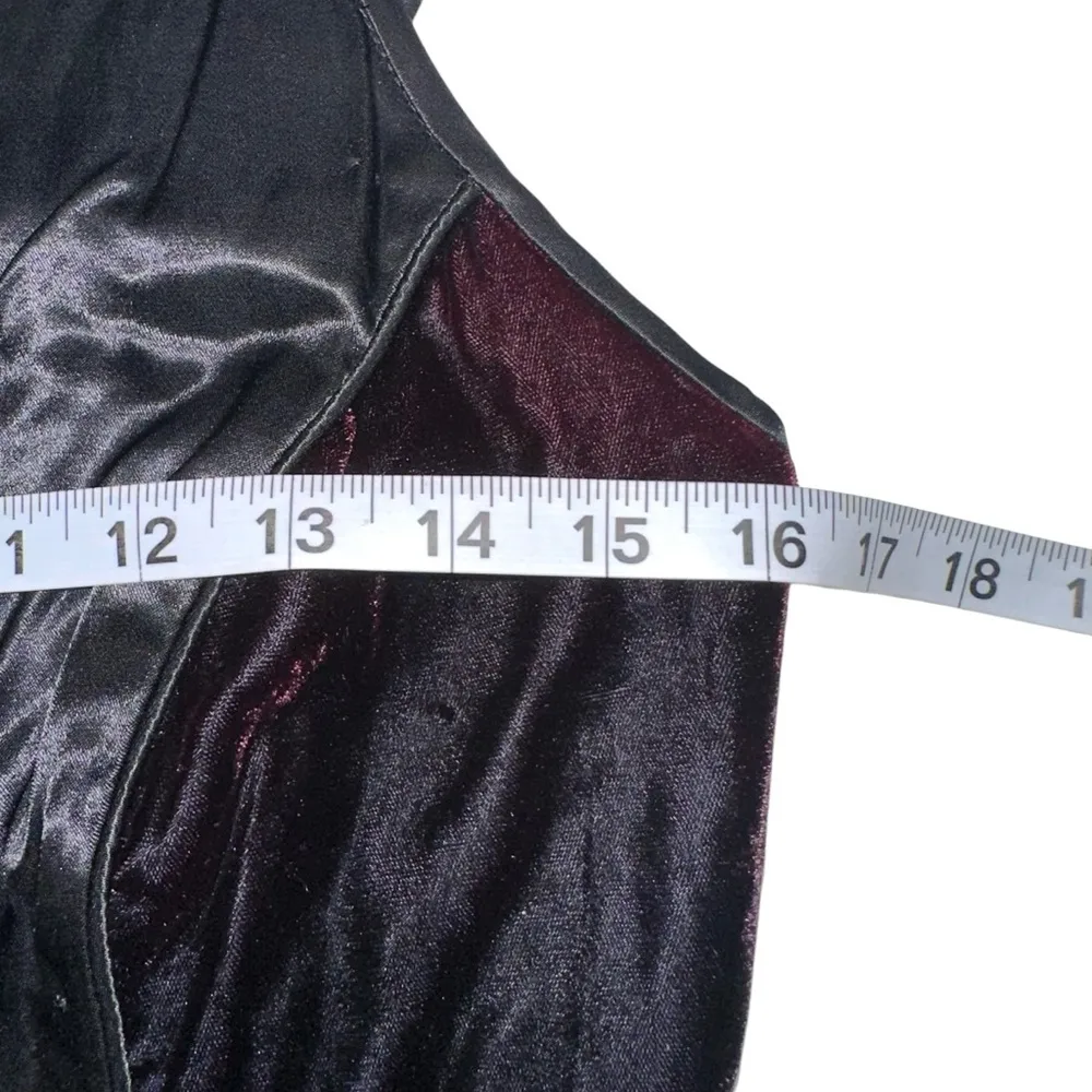 Jessica McClintock Gunne Sax Vintage Velvet Maxi Dress 7/8 - Image 5