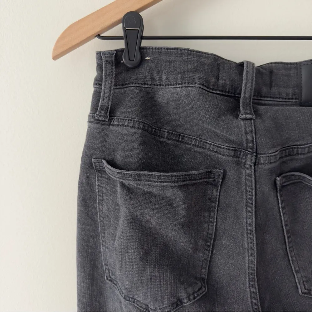 Madewell Curvy Roadtripper Jeans Gray cotton stretch zip button casual denim 26 - Image 4