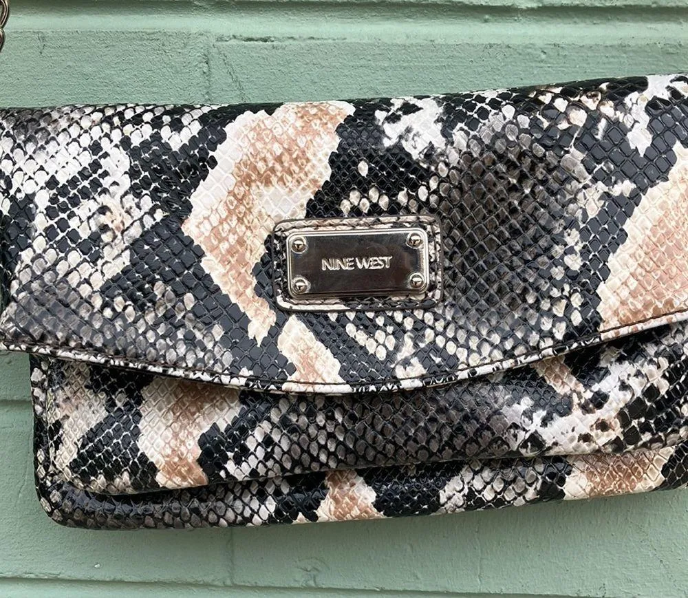 Nine West small python print mini bag - Image 3